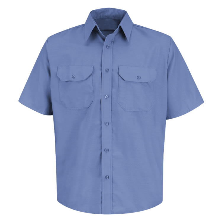 Short sleeve custom mens mechanic work shirts