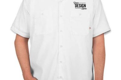 Custom Dickies Lightweight Industrial Work Shirt -.com (1)