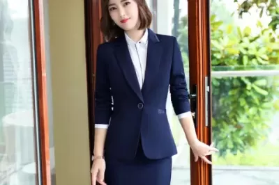 Formal Elegant Business Uniform Styles Blazers Suits_yythk