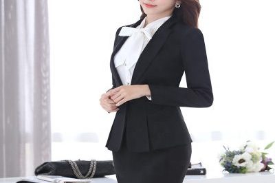 Sexy woman office suit corporate wear (6)