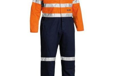 Tone hi vis lightweight coveralls reflective tape (4)