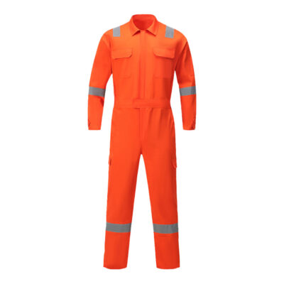 Outdoor reflective safety coveralls for bulk workwear