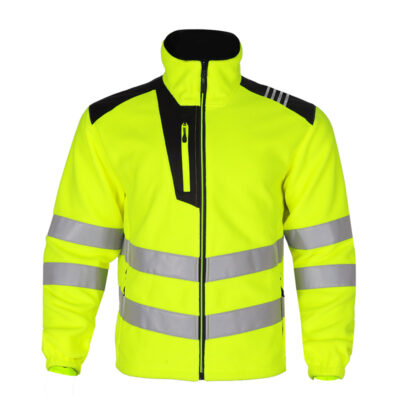 High visibility waterproof reflective workwear jacket