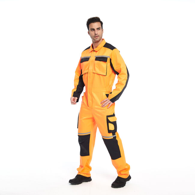 Custom protective coveralls and overalls for workwear