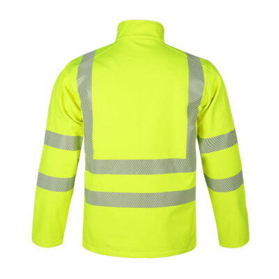 Windproof waterproof high visibility reflective jacket