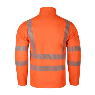 Windproof waterproof high visibility reflective jacket