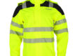 Adult high visibility reflective safety jacket