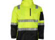 Anti-static waterproof high visibility reflective workwear jacket