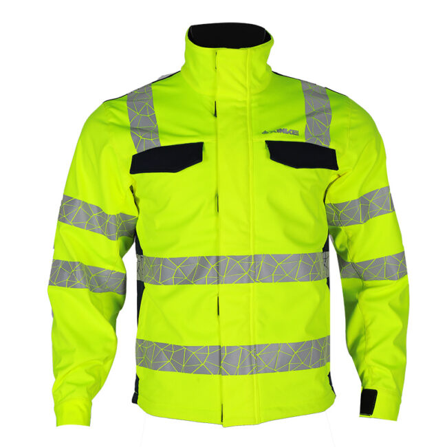 Outdoor waterproof high visibility reflective jacket
