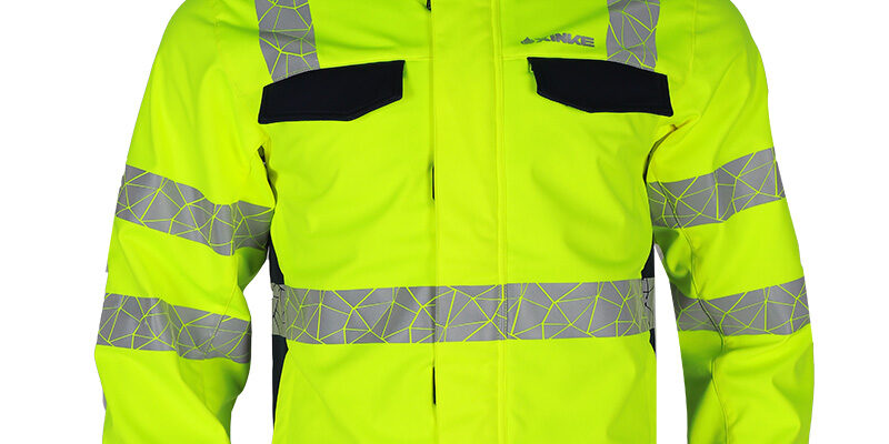 Outdoor waterproof high visibility reflective jacket