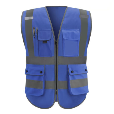 Custom logo durable high visibility reflective vest
