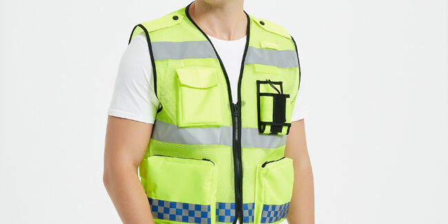 Reflective Vest Wholesale for Industrial Workwear (8) Outdoor high visibility reflective safety vest