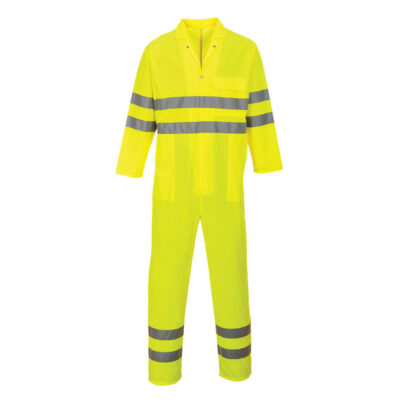 Antistatic reflective safety flame resistant FR workwear clothing for industrial protection