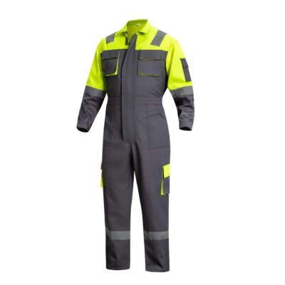 Breathable antistatic dustproof workwear coveralls and overalls for construction safety