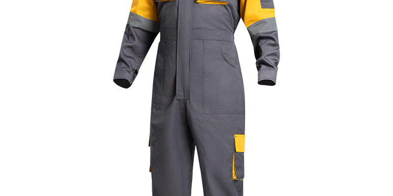 Breathable antistatic dustproof workwear coveralls and overalls for construction safety
