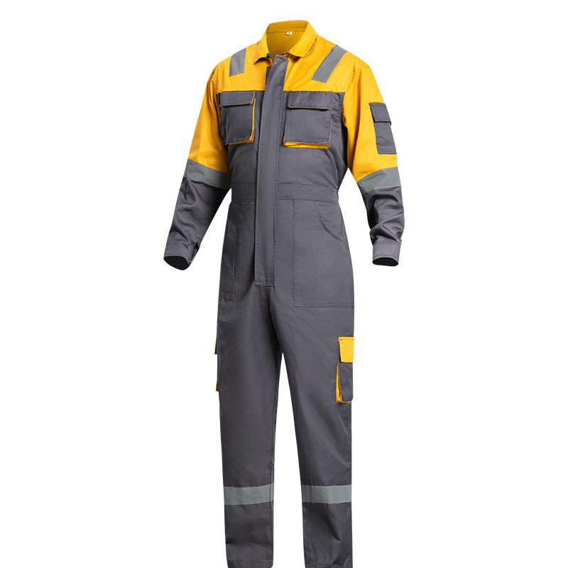 Breathable antistatic dustproof workwear coveralls and overalls for construction safety
