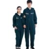 Cotton unisex reflective workwear coveralls and overalls for industrial safety