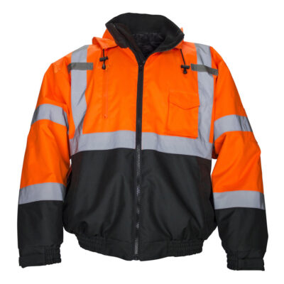 Custom men’s waterproof reflective jacket factory winter workwear