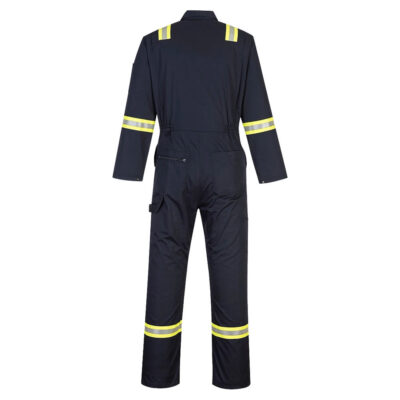 Custom reflective flame-resistant workwear clothing for road safety and construction