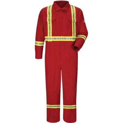 High visibility flame retardant reflective FR workwear clothing for industrial protection