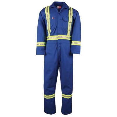 High visibility flame retardant reflective FR workwear clothing for industrial protection