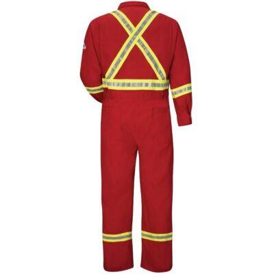 High visibility flame retardant reflective FR workwear clothing for industrial protection