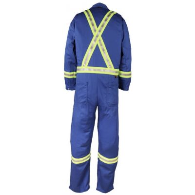 High visibility flame retardant reflective FR workwear clothing for industrial protection