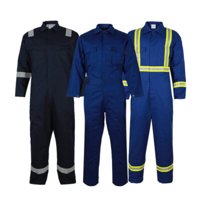 High visibility flame retardant reflective FR workwear clothing for industrial protection