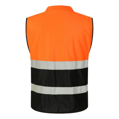 Men’s safety protective reflective workwear vest factory industrial use