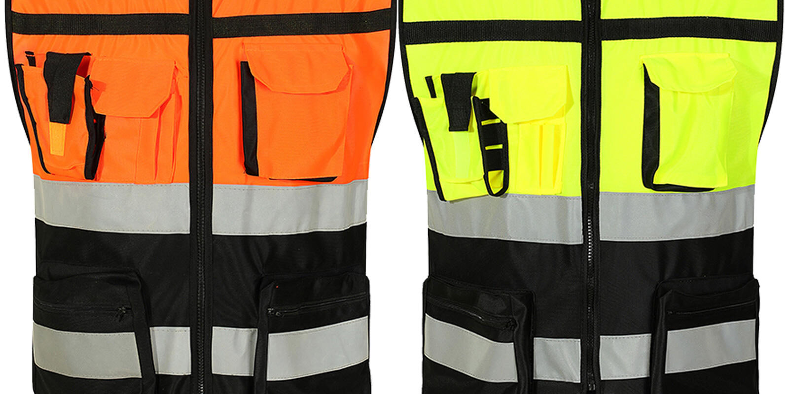 Men’s safety protective reflective workwear vest factory industrial use