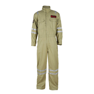 Outdoor reflective tape flame resistant FR workwear clothing for industrial protection
