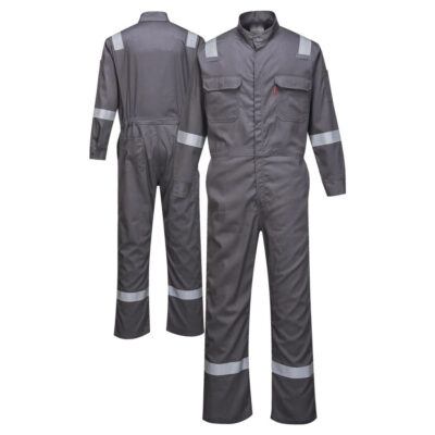 Premium cotton reflective flame resistant FR workwear clothing for industrial protection