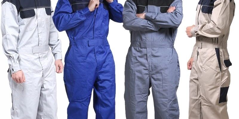 Safety industrial workwear coveralls and overalls factory supply