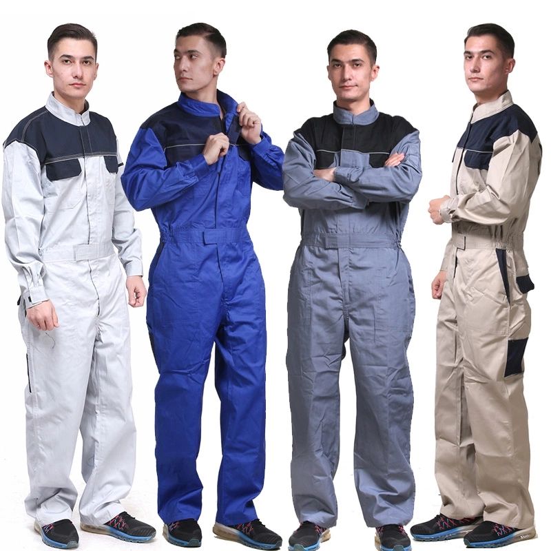 Safety industrial workwear coveralls and overalls factory supply