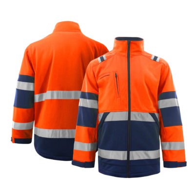 Winter windproof reflective workwear jacket factory outdoor safety