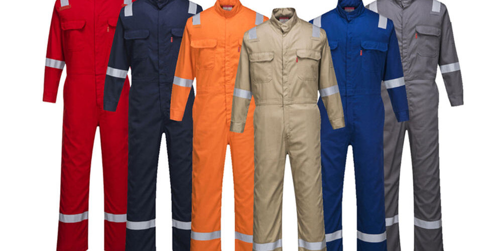 Women’s cotton reflective flame-resistant workwear clothing for industrial safety