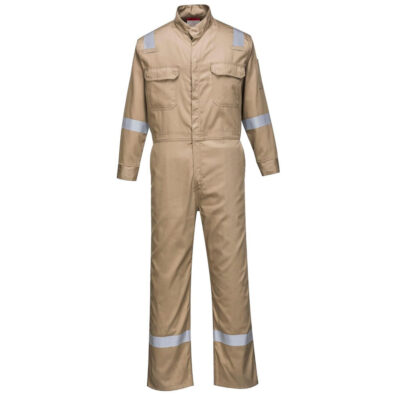 Women’s cotton reflective flame-resistant workwear clothing for industrial safety