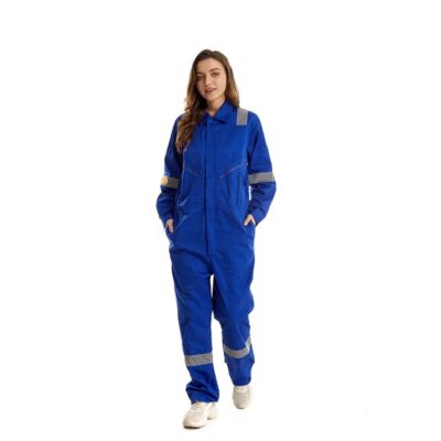 Women’s reflective safety flame resistant FR workwear clothing for industrial and construction use
