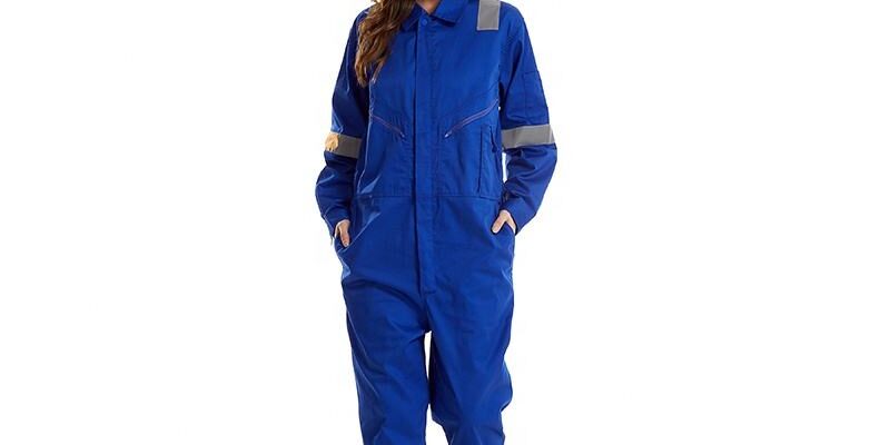 Women’s reflective safety flame resistant FR workwear clothing for industrial and construction use