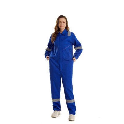 Women’s reflective safety flame resistant FR workwear clothing for industrial and construction use