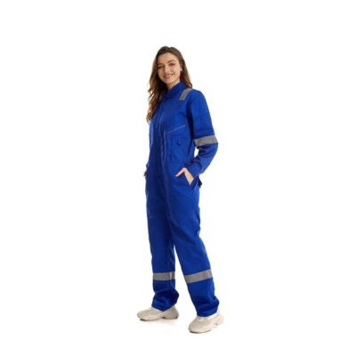 Women’s reflective safety flame resistant FR workwear clothing for industrial and construction use