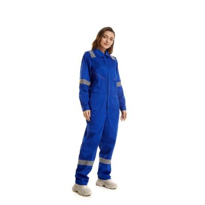 Women’s reflective safety flame resistant FR workwear clothing for industrial and construction use