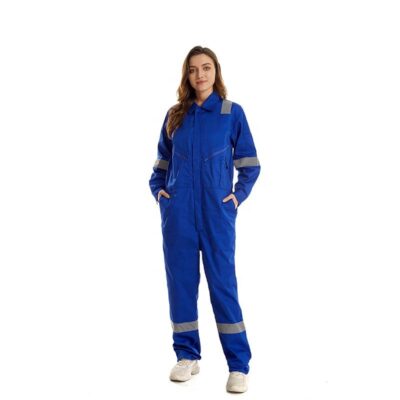 Women’s reflective safety flame resistant FR workwear clothing for industrial and construction use